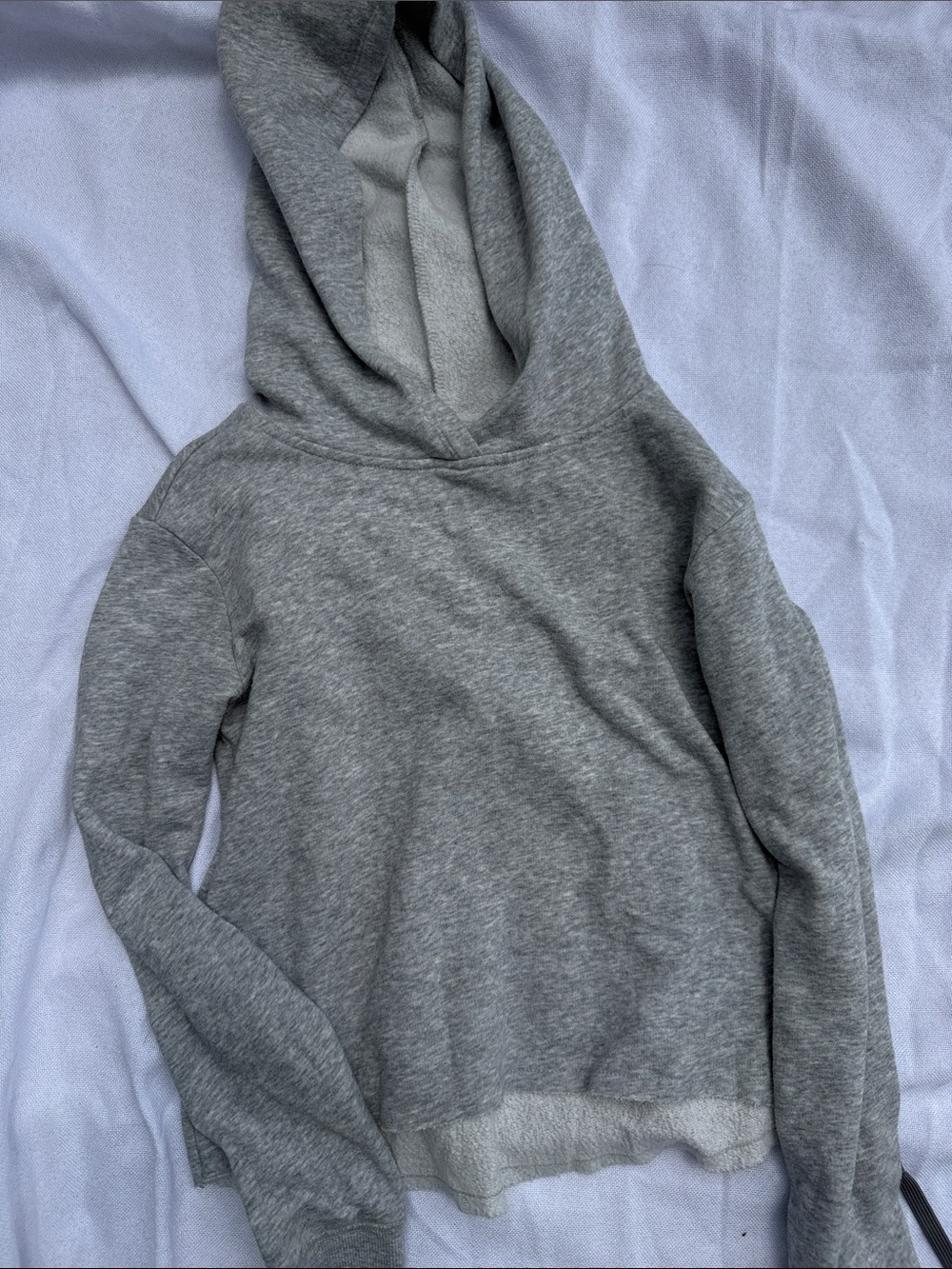 Justice Heather Gray Girls' Hooded Pullover